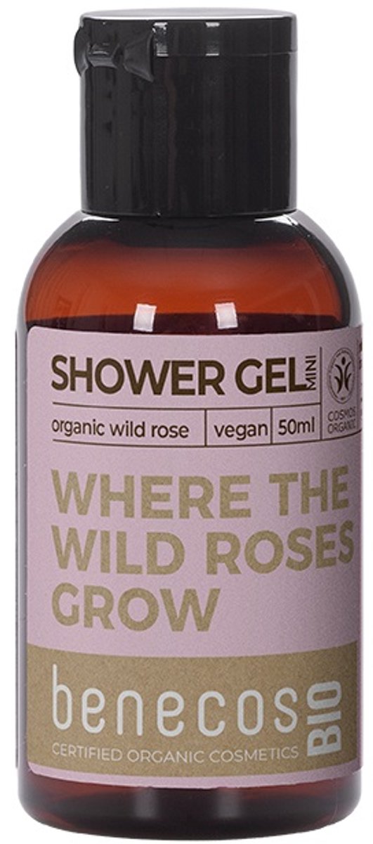 Benecos Wild Rose Shower Gel Mini 50ML