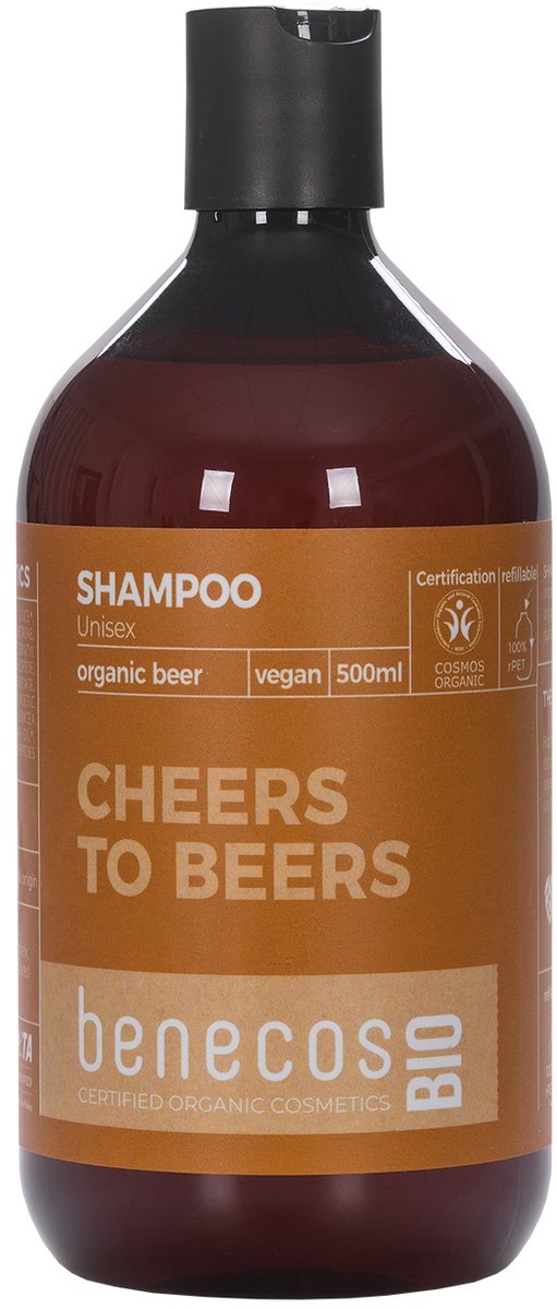 Benecos Beer Unisex Shampoo 500ML