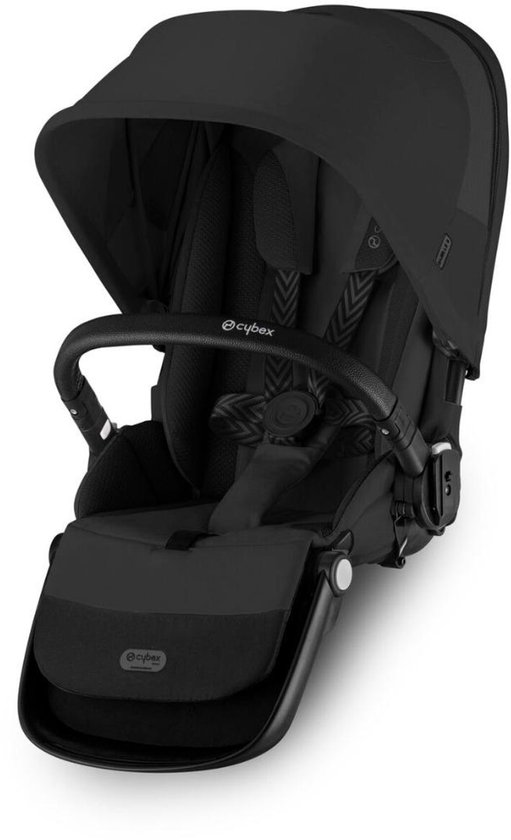 Cybex Gazelle S 2e Buggyzit - Kinderwagen - Black Frame - Moon Black van Cybex — afbeelding 4