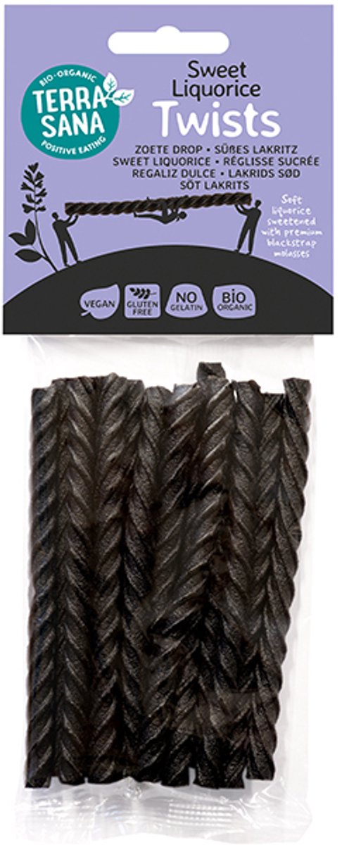 TerraSana Zoete drop kabels twist bio 100 Gram