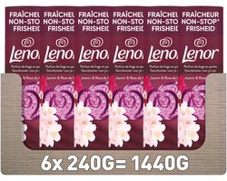 Lenor Geurbooster Jasmijn & Rose de Mai - 6 x 240 gram - Wasparfum