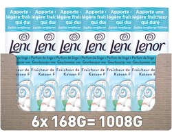 Lenor Light Geurbooster Katoen Fris - 6 x 168 gram - Wasparfum