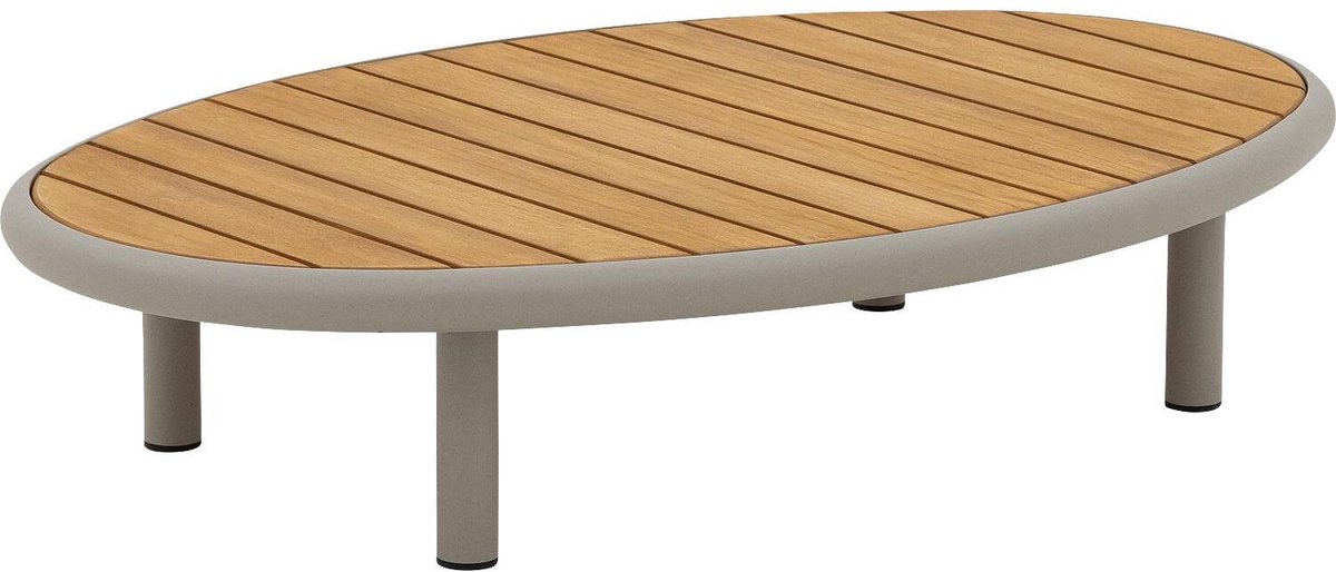 Goossens Salontafel Catch Of The Day - Hout - blank - 125 x 26 x 85 cm