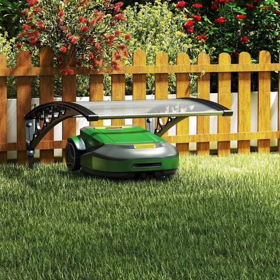 Aufun Garage Dakcarport voor robotmaaiers, UV-bescherming voor robotmaaiers/Automowers, 103 x 77 x 45,5 cm van Aufun — afbeelding 5