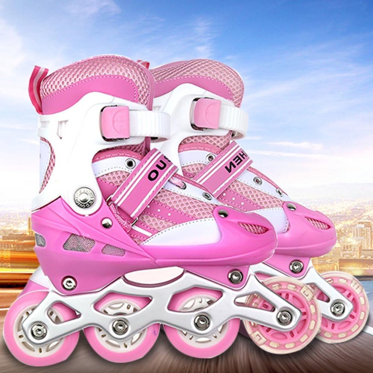 Verstelbare 3-in-1 Inlineskates voor Kinderen en Volwassenen - Inline Skates en Rolschaatsen