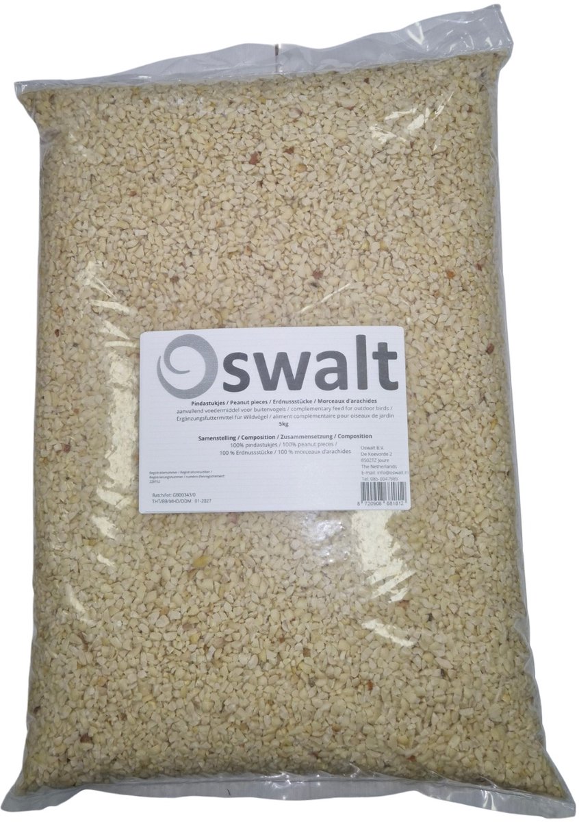 Oswalt Gebroken Pinda's - Pindastukjes - 5KG