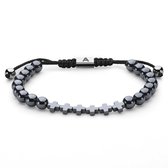 Sanatio Hematiet Kruisarmband