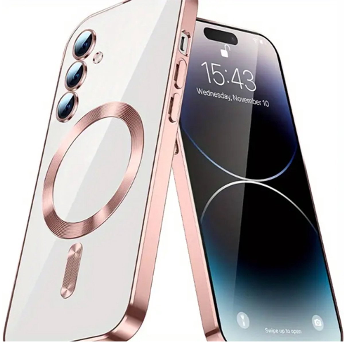 Geschikt voor Samsung Galaxy A37 (2026) – Groen - Back Cover met Camera Lens Bescherming