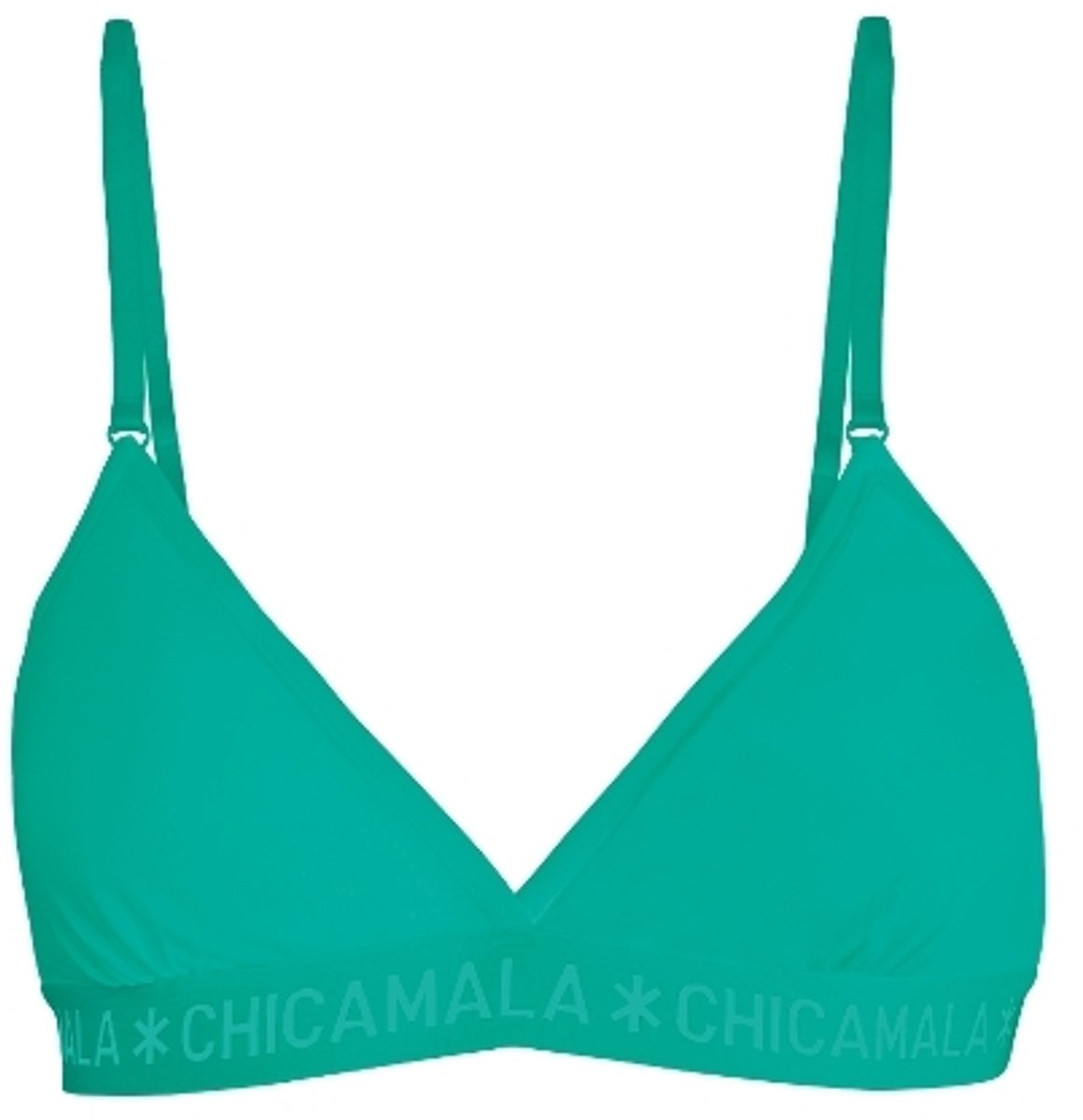 Muchachomalo Chicamala – Dames BH - Verstelbare bandjes – Dames Ondergoed – Lingerie – Dames Top – Kleding - 95% Katoen – Dames kleding blauw
