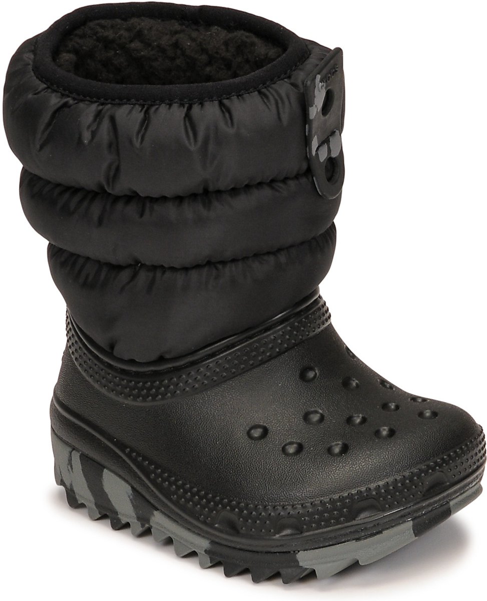 Crocs Classic Neo Puff Boots US C9 Zwart