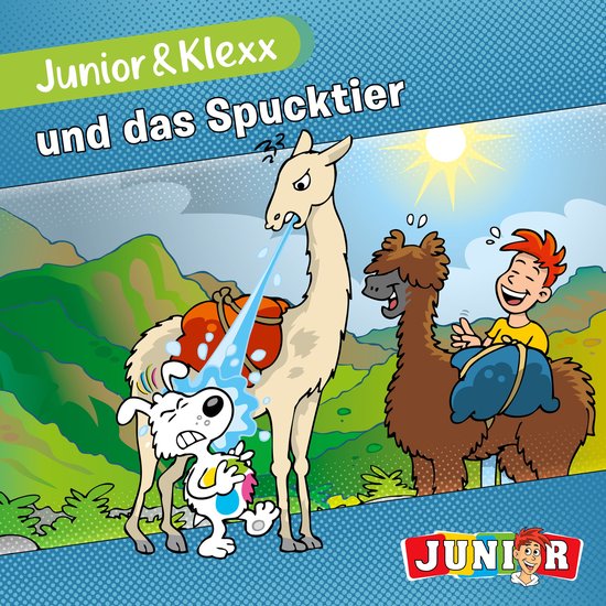 Junior & Klexx, Band 16: Junior & Klexx und das Spucktier (U ... - cover