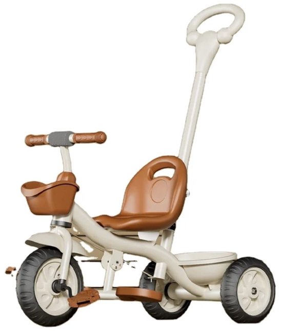Mogi Products-Kindendriewieler met Verstelbare Duwstang