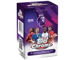 Topps Chrome Premier League Value Box 2026
