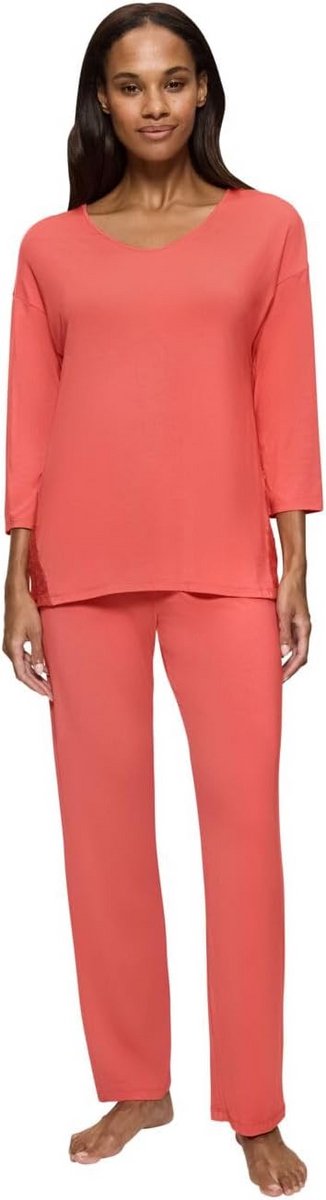 Comfortabele Dames Pyjama Set met Lange Mouwen