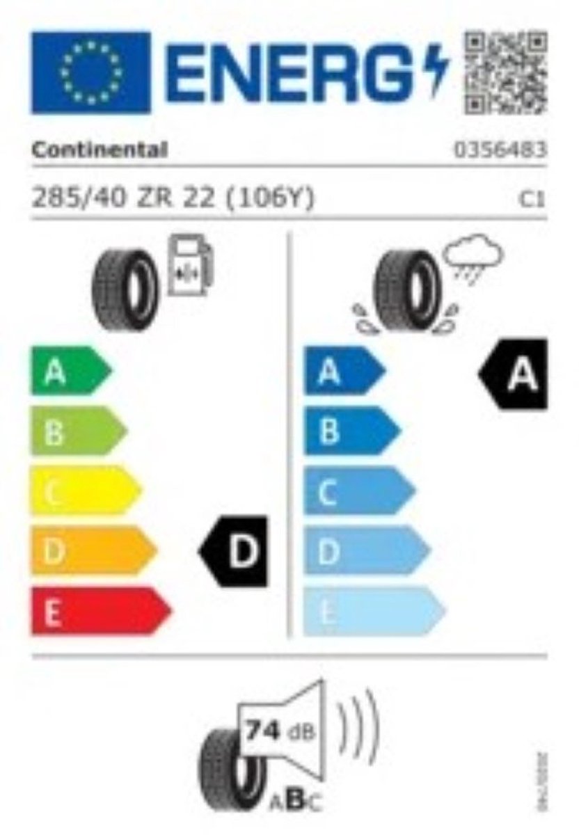 Continental ContiSportContact 5P 285/40 ZR22 106Y FR MO – foto 2
