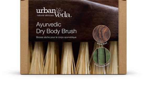 Urban Veda Ayurvedic Body Brush - Ayurveda - Natuurlijk - Verzorgend - Vegan - Dierproefvrij - Vrij van parabenen