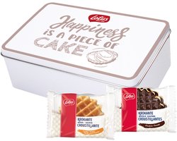 Lotus collection box met Krokante Wafels mix - Lotus Krokante Wafels vanille en chocolade - 246g