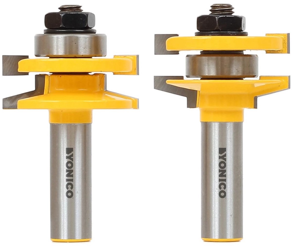 Set Router Bits voor Stijlvolle Deuren en Panelen