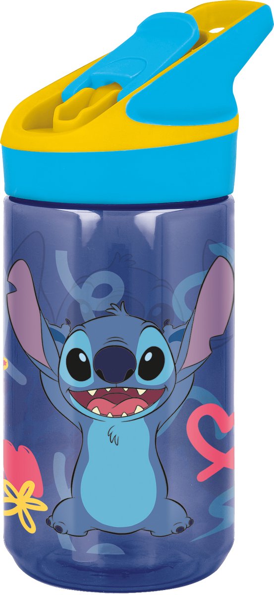 Lilo en Stitch tritan drinkbeker - drinkfles - 480 ml - 18 cm hoog