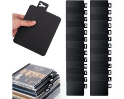 Vinyl organizer - Record Dividers Plywood - 26 stuks -Vinylplatenverdelers met Alfabetisch Labelregister - met Alfabetische Tab - vinyl divider - voor Records Albums Bestandsbibliotheek