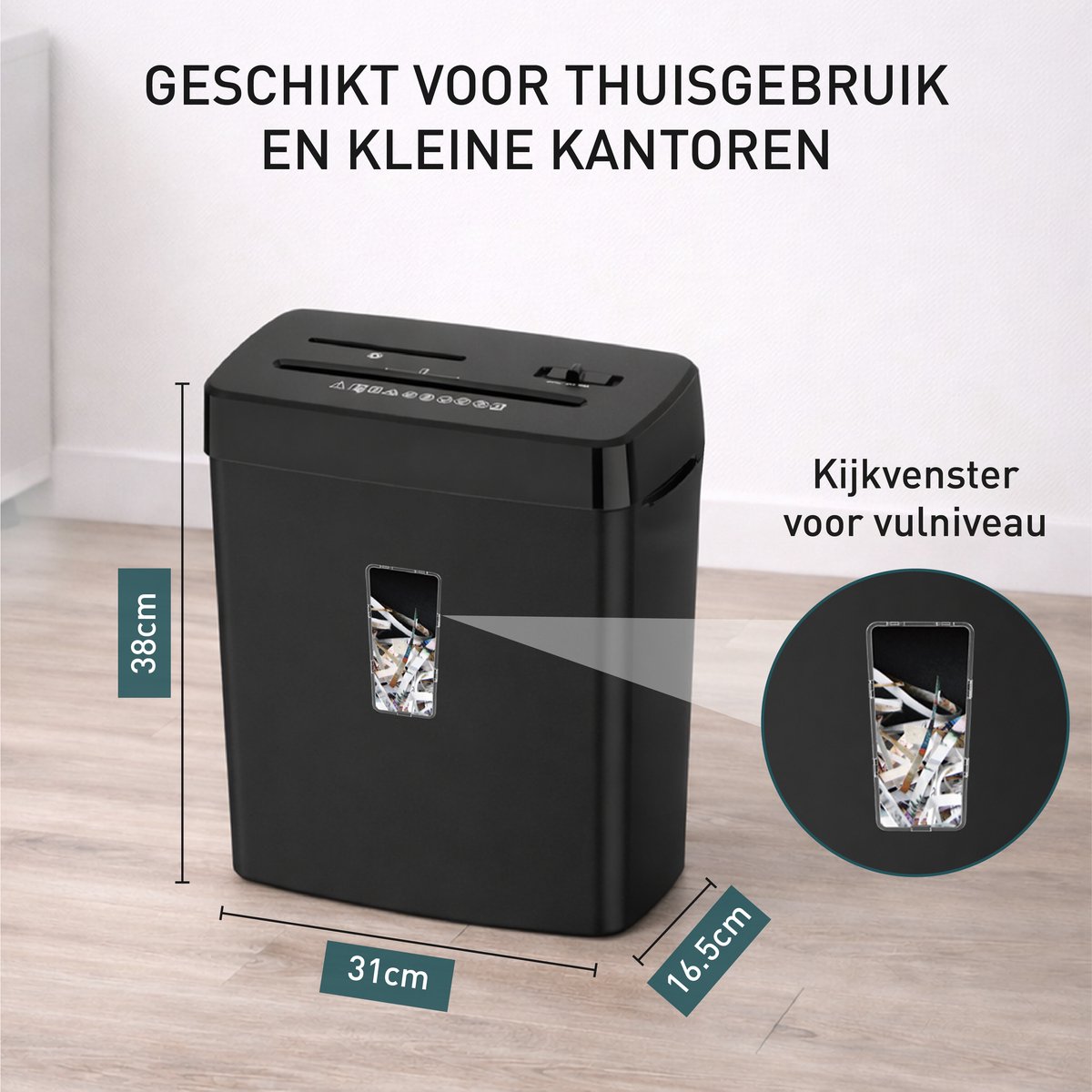 ADSafety Papierversnipperaar P4 - Cross-cut - 13L thumbnail 6