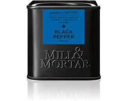 Mill & Mortar Black Pepper - Biologische Zwarte peper - 50 g