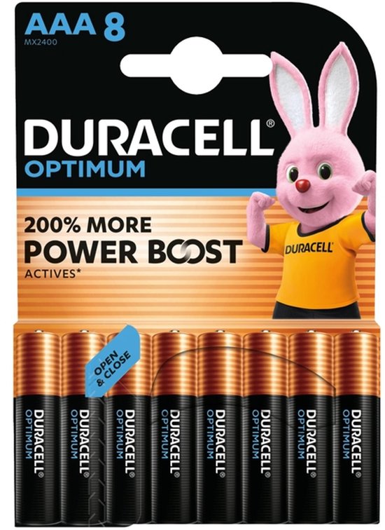 Duracell Alcaline Ultra AAA batterij blister 8 stuks
