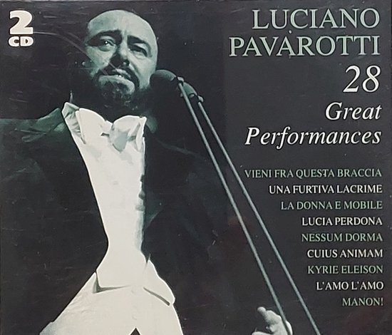 8712155020339 - Luciano Pavarotti - 28 Great Performances
