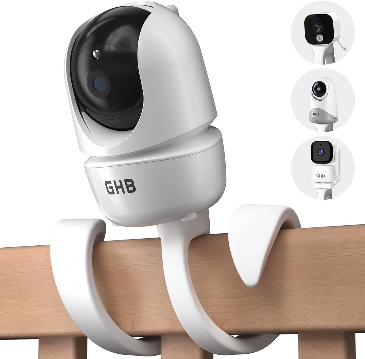 Baby Camera Houder - Universele Beugel - Baby Bewaken - Flexibel Aluminium - Medium Lengte - Niet gespecificeerd