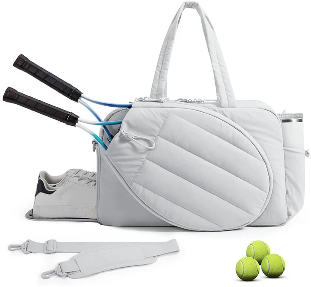 Grote padel Tennis- & Badminton Rackettas – Sport Schoudertas voor Training, Reizen