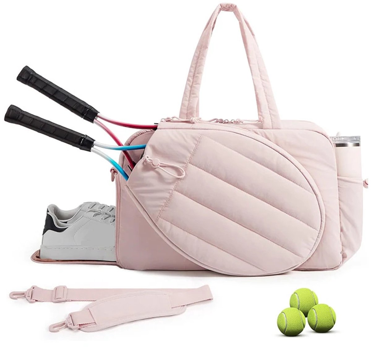 Grote padel Tennis- & Badminton Rackettas – Sport Schoudertas voor Training, Reizen