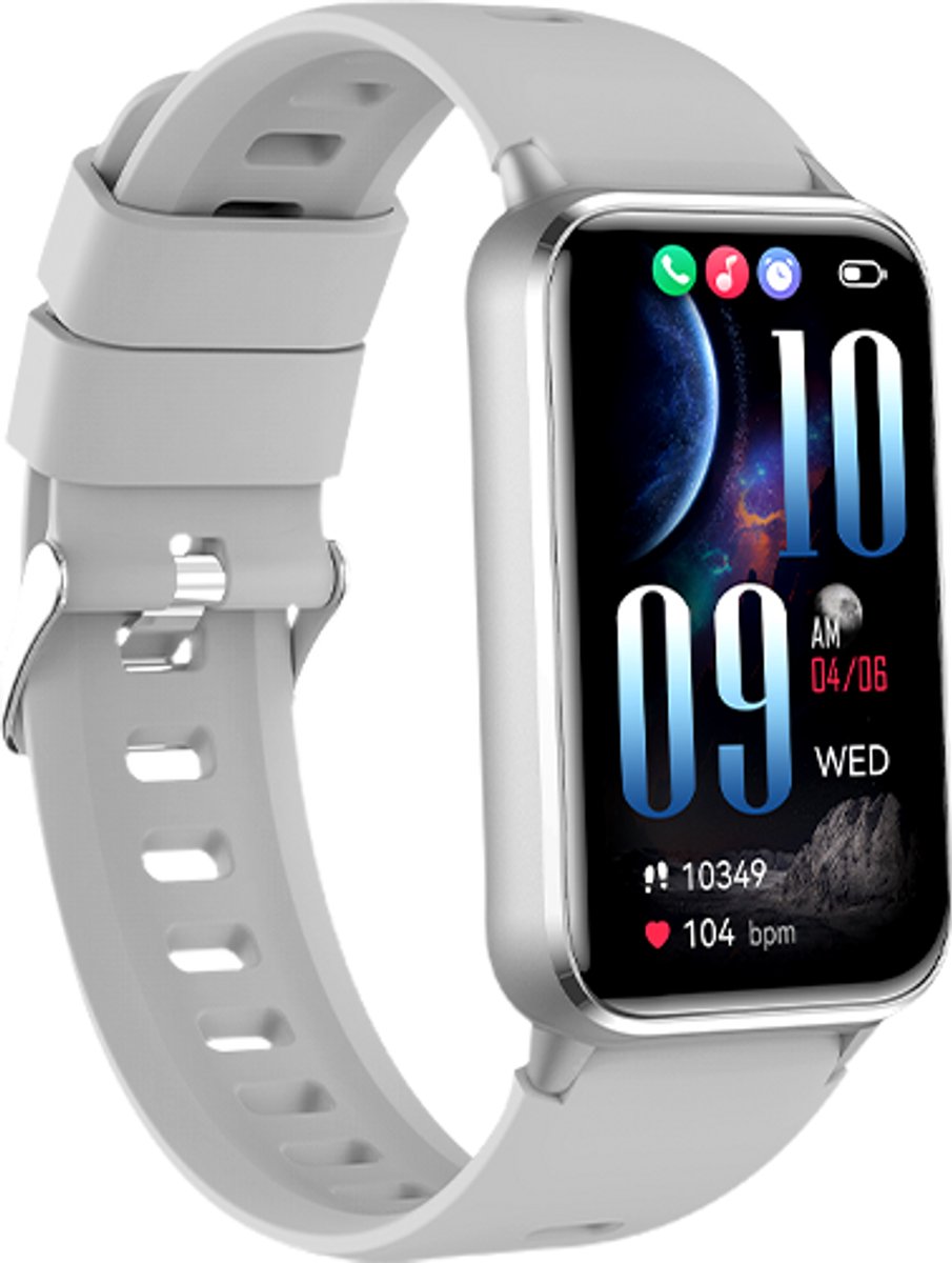 Remax WATCH29 - Smartwatch - AMOLED - Ultra Dun - Multi Sport - Slaap Monitoring - Zilver