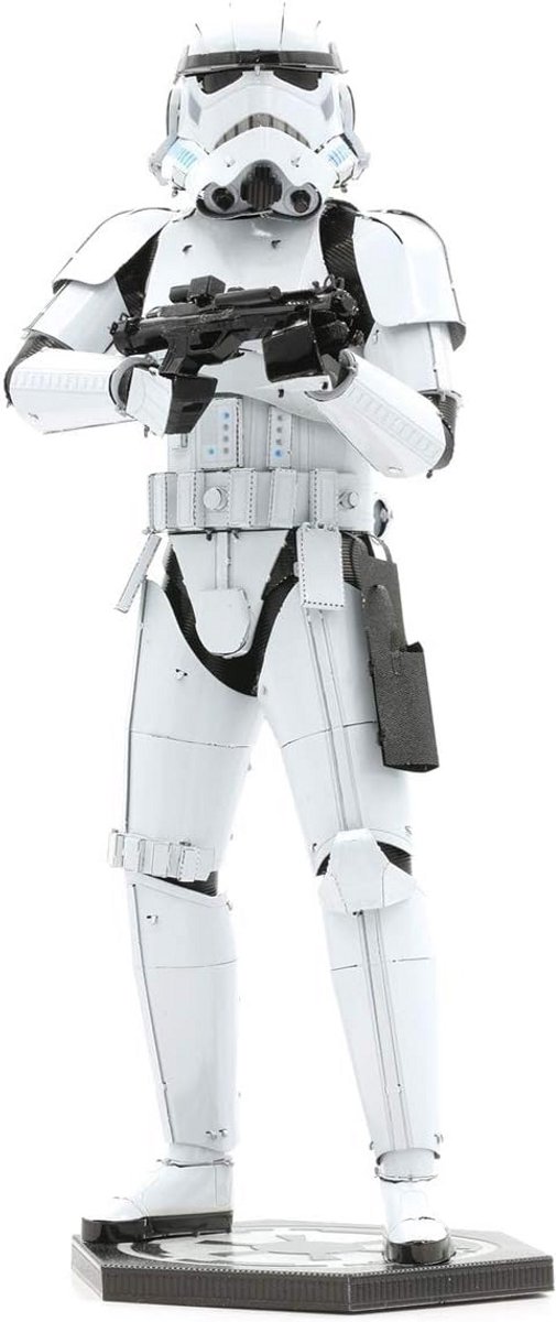 3D Metalen Puzzel Stormtrooper Modelbouw Set - Uitdagend Constructiespeelgoed Vanaf 14 Jaar