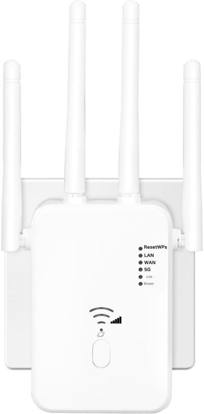 JOSEPH SPAAS WiFi-repeater 1200 Mbit/s Dual-band met 4 - JOSEPH SPAAS - €29,59