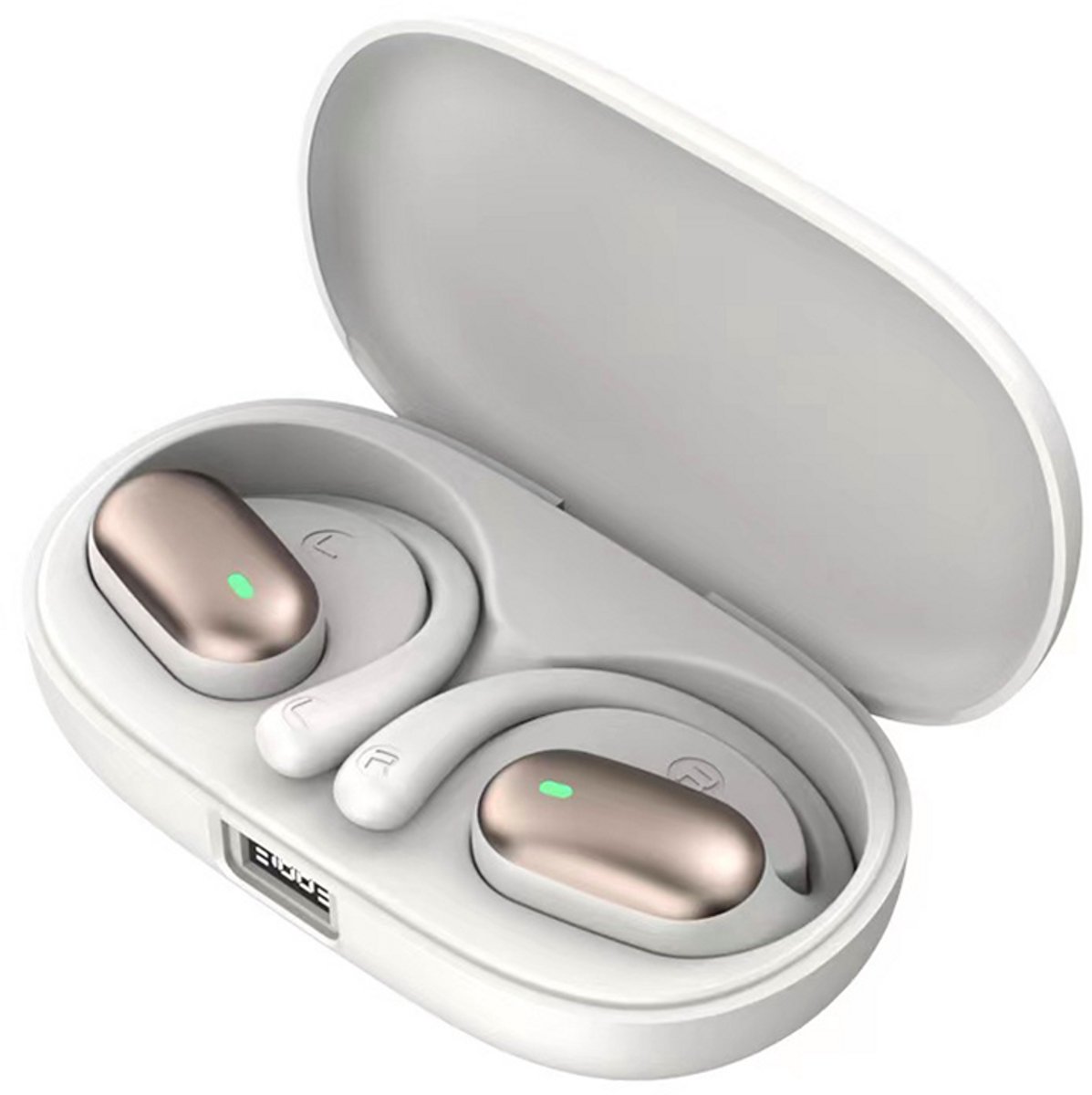 NAXSIR-hoofdtelefoon, over-ear-ontwerp, duurzame kwaliteit, open-back sport-Bluetooth-hoofdtelefoon met luchtgeleiding