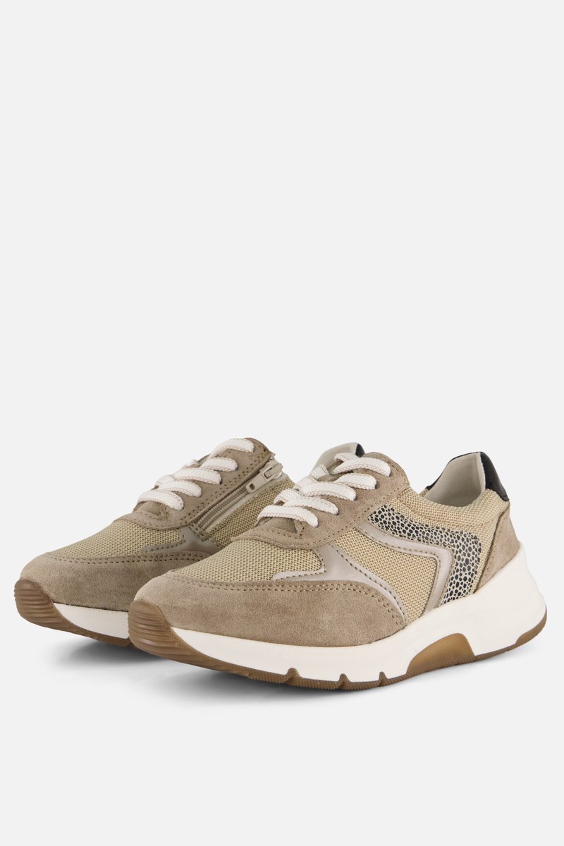 Feyn Sneakers beige Suède - Maat 38