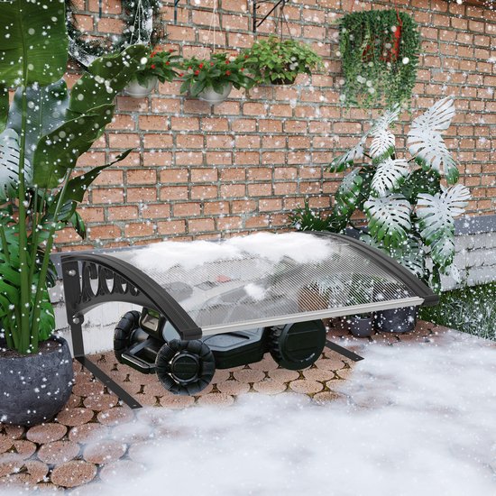 Aufun Garage Dakcarport voor robotmaaiers, UV-bescherming voor robotmaaiers/Automowers, 103 x 77 x 45,5 cm van Aufun — afbeelding 4