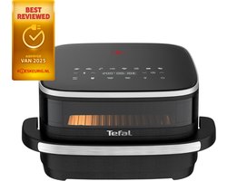 Tefal Easy Fry XL Surface FW4018 - Airfryer 4L - Pizza Tot 27 cm - 10 Programma's - Extra-Crisp - 70% Energiebesparing - Voor 4 Personen