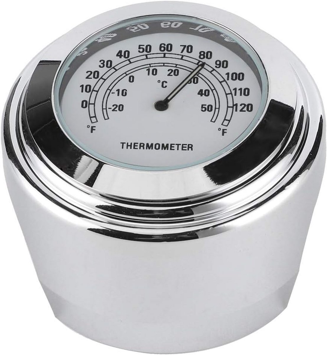 Universele Stuurthermometer voor Motorfiets en Fiets - Weerbestendig