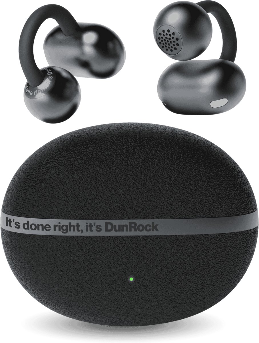 DunRock Clip - Earclips Bluetooth Oordopjes - Open Ear Draadloze oortjes