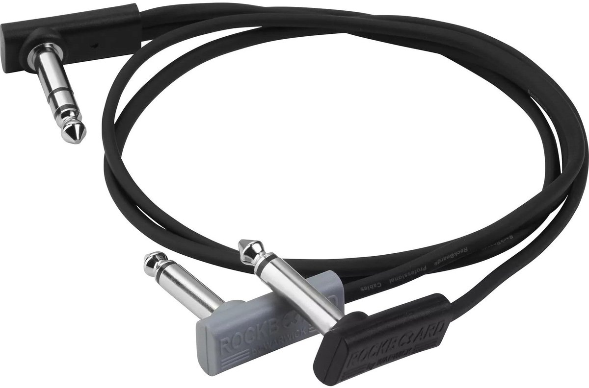 RockBoard Flat Patch Y-Splitter kabel haaks 50 cm