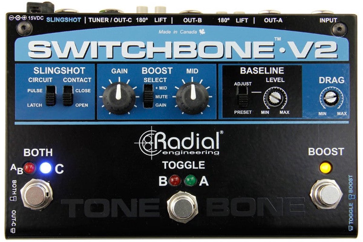 Radial Switchbone V2 signaalsplitter & combiner