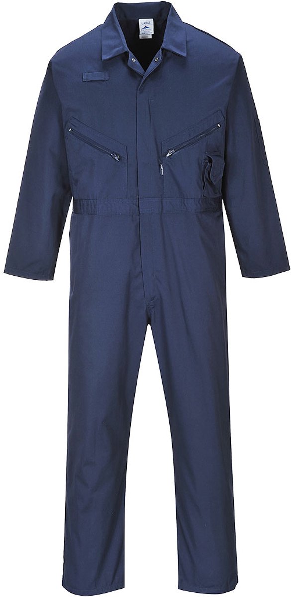 Portwest Liverpool-Rits Overall Size: S, Colour: Zwart, C813BKRS