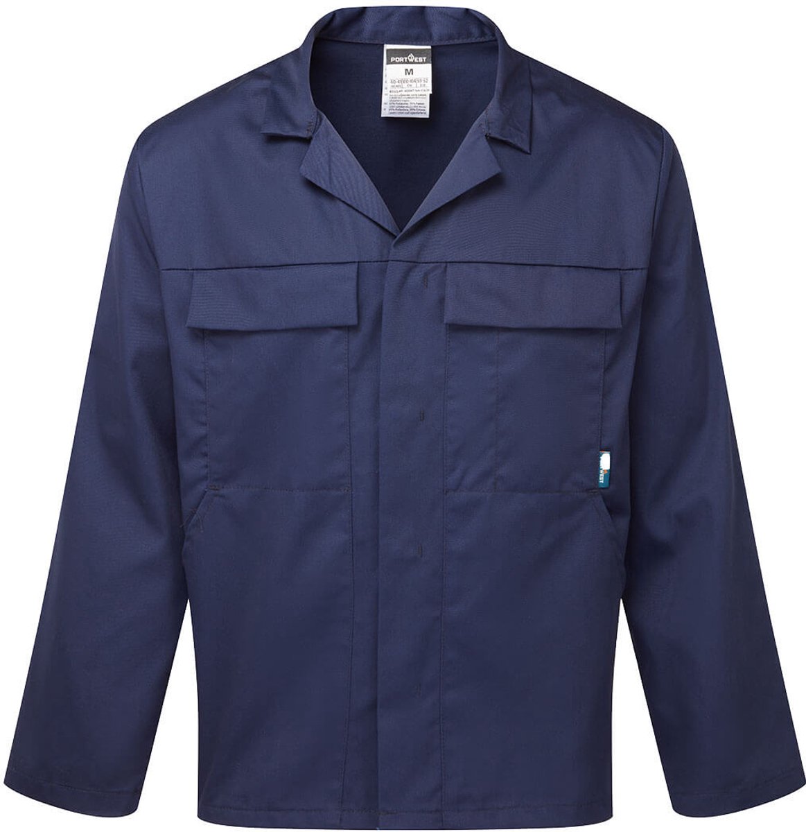 Portwest Mayo Jas Vier Zakken C859 Marine Blauw