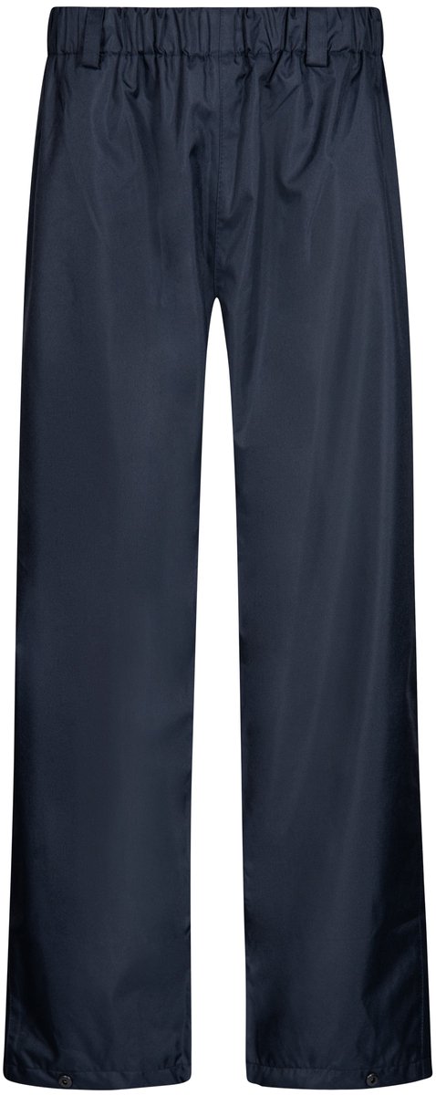 Donkerblauwe ademende regenbroek van Lyngsøe Rainwear XXXL
