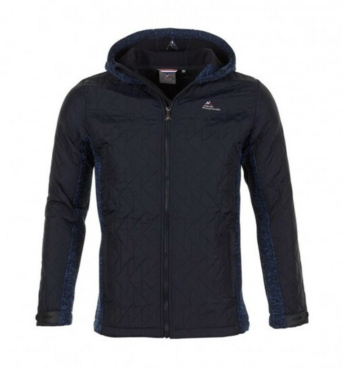 Gewatteerde fleecejas Peak Mountain Cava Blauw