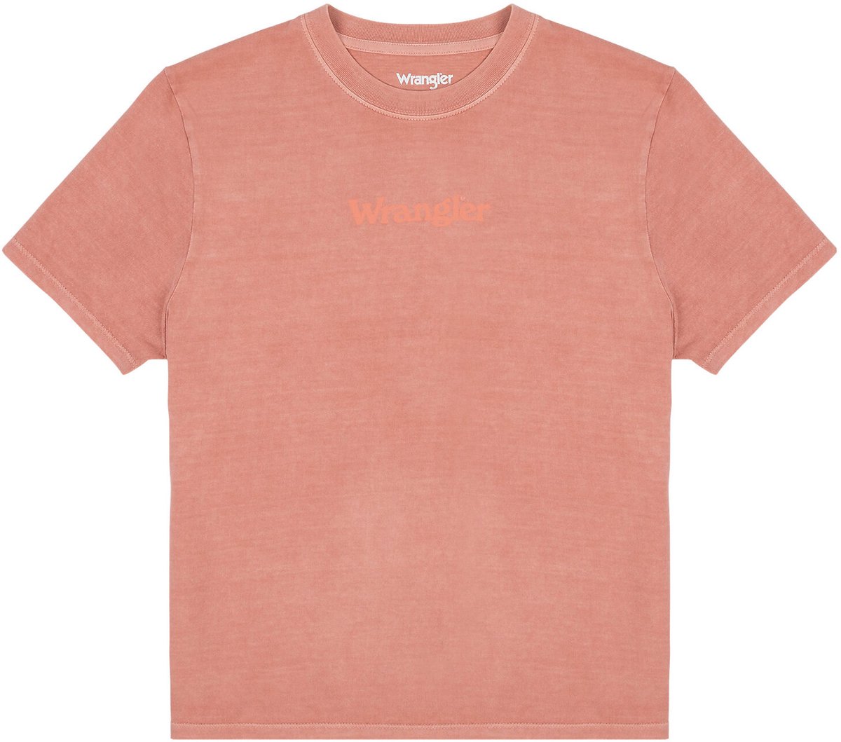 Dames-T-shirt Wrangler Regular Oranje
