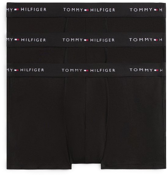 Lot de 3 boxers courts noirs Tommy Hilfiger WB