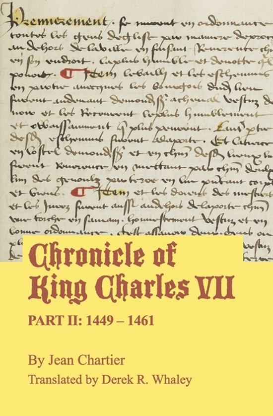 Chronicle of King Charles VII - cover