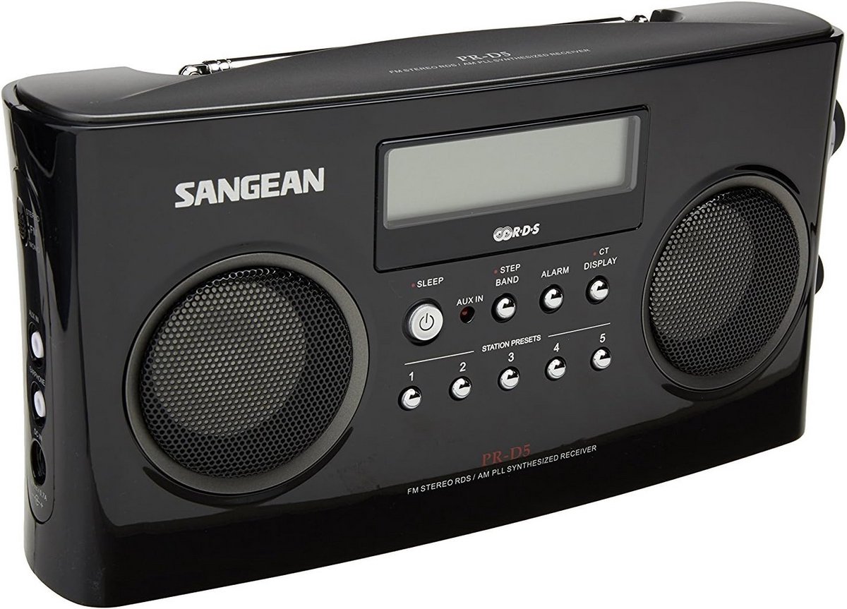 Draagbare Digitale Radio met uitstekende AM/FM Ontvangst en RDS